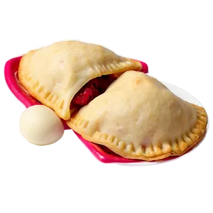 Raspberry And White Chocolate Empanadas Png Hto PNG Image