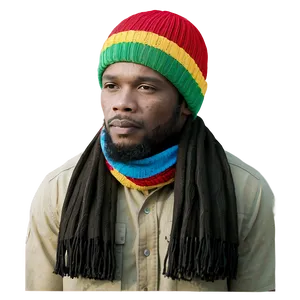 Rasta Hat And Scarf Set Png Gbr53 PNG Image