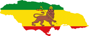 Flag Map Of Jamaica - Flag Map Of Ethiopia, HD Png Download PNG image with transparent background