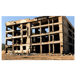 Ravaged Building Landscape PNG lqr96 PNG