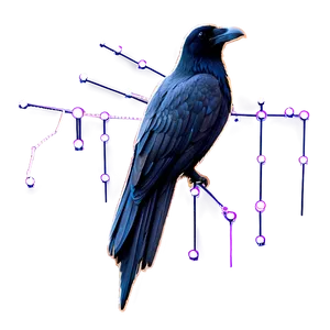 Raven Shaped Constellation Png Shb72 PNG Image