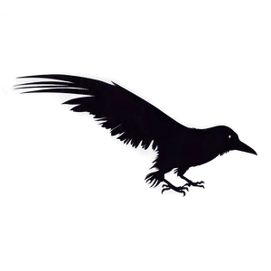 Raven Silhouette Png Ttm PNG Image