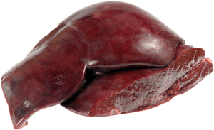 Raw Beef Liveron Transparent Background PNG image with transparent background