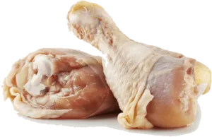 Raw Chicken Legand Thigh PNG Image