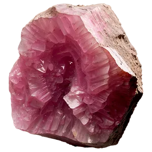 Raw Rose Quartz Chunk Png Yhm PNG Image