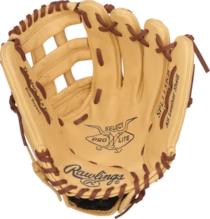 Rawlings Select Pro Lite Baseball Glove PNG Image