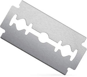 Razor Blade Png Image Transparent, Png Download PNG