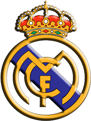 Real Madrid Club Crest PNG image with transparent background