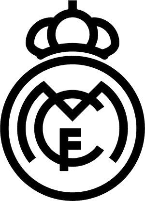 Real Madrid Club Crest PNG image with transparent background