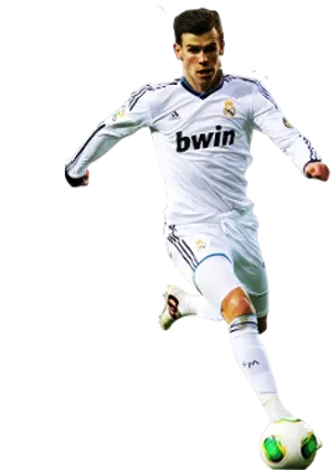 Real Madrid Player In Action PNG Image