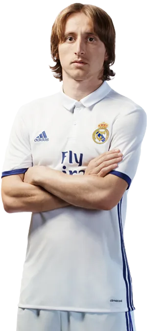 Real Madrid Player Portrait PNG Image