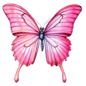 Real Pink Butterfly Png Aul68 PNG Image