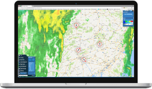 Gps Tracking Weather Overlay - Transparent Laptop Gps, HD Png Download PNG