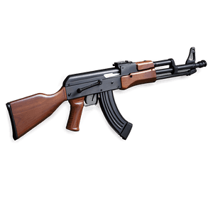 Realistic AK 47 Weapon PNG 05252024 PNG