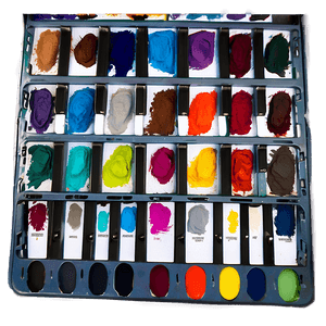 Realistic Art Palette PNG 06212024 PNG