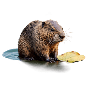 Realistic Beaver Illustration PNG 29 PNG image with transparent background