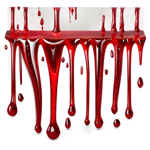 Realistic Blood Dripping PNG 17 PNG image with transparent background