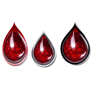 Realistic Blood Drop PNG dll47 PNG
