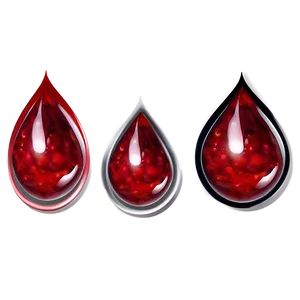 Realistic Blood Drop Png Dll47 PNG Image