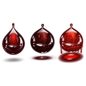Realistic Blood Drop PNG vbk PNG