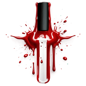 Realistic Blood Splatter Design PNG 04302024 PNG
