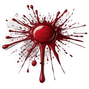 Realistic Blood Splatter Design PNG 65 PNG