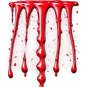 Realistic Blood Splatter Design PNG wwf PNG