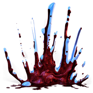 Realistic Blood Splatter PNG 37 PNG