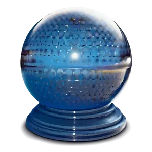 Realistic Blue Ball Png Yvw24 PNG Image