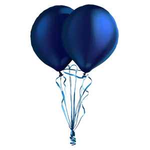 Realistic Blue Balloons Png Gil38 PNG Image