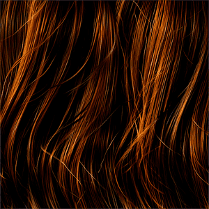 Realistic Brown Hair Texture PNG 05252024 PNG