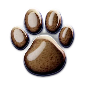 Realistic Cat Paw Print Png 06272024 PNG Image