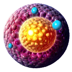 Realistic Cell Nucleus Png Clg PNG Image