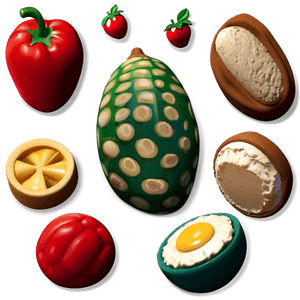 Realistic Clay Food PNG 20 PNG