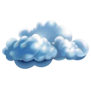 Realistic Cloud Vector Image Png Ryb81 PNG Image