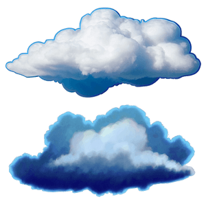 Realistic Clouds PNG kbm50 PNG image with transparent background