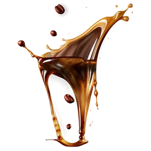 Realistic Coffee Splash Png Uxf99 PNG Image