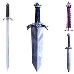 Realistic Diamond Sword Design PNG 67 PNG