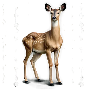 Realistic Doe Drawing Png Cnw91 PNG Image