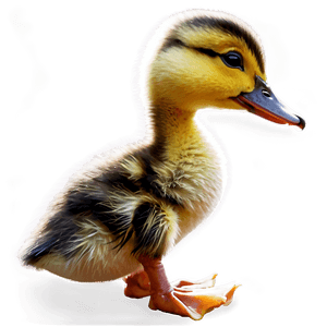 Realistic Duckling PNG 06202024 PNG