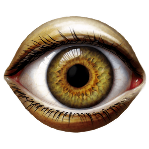 Realistic Eye Drawing PNG 06112024 PNG image with transparent background