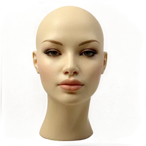 Realistic Female Mannequin Head Png Fol65 PNG Image