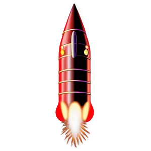 Realistic Firework Rocket Png 06212024 PNG Image