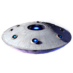 Realistic Flying Saucer Image PNG tua PNG