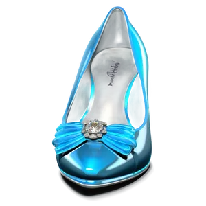 Realistic Glass Slipper Render Png 80 PNG Image