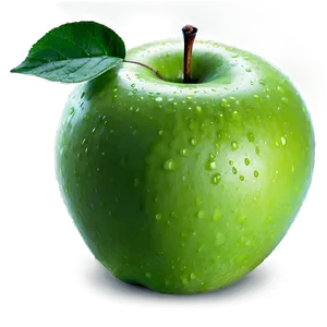 Realistic Green Apple Png Twp7 PNG Image