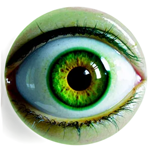 Realistic Green Eye Drawing Png Vnk PNG Image