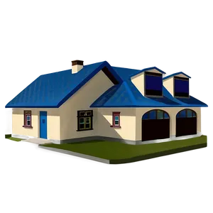 Realistic House Emoji Png Syy PNG Image