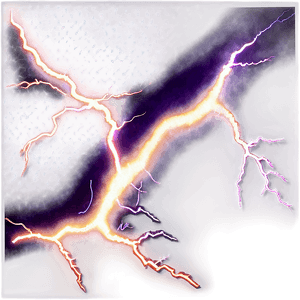 Realistic Lightning Effect PNG 04292024 PNG image with transparent background