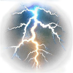 Realistic Lightning Effect PNG 04292024 PNG image with transparent background